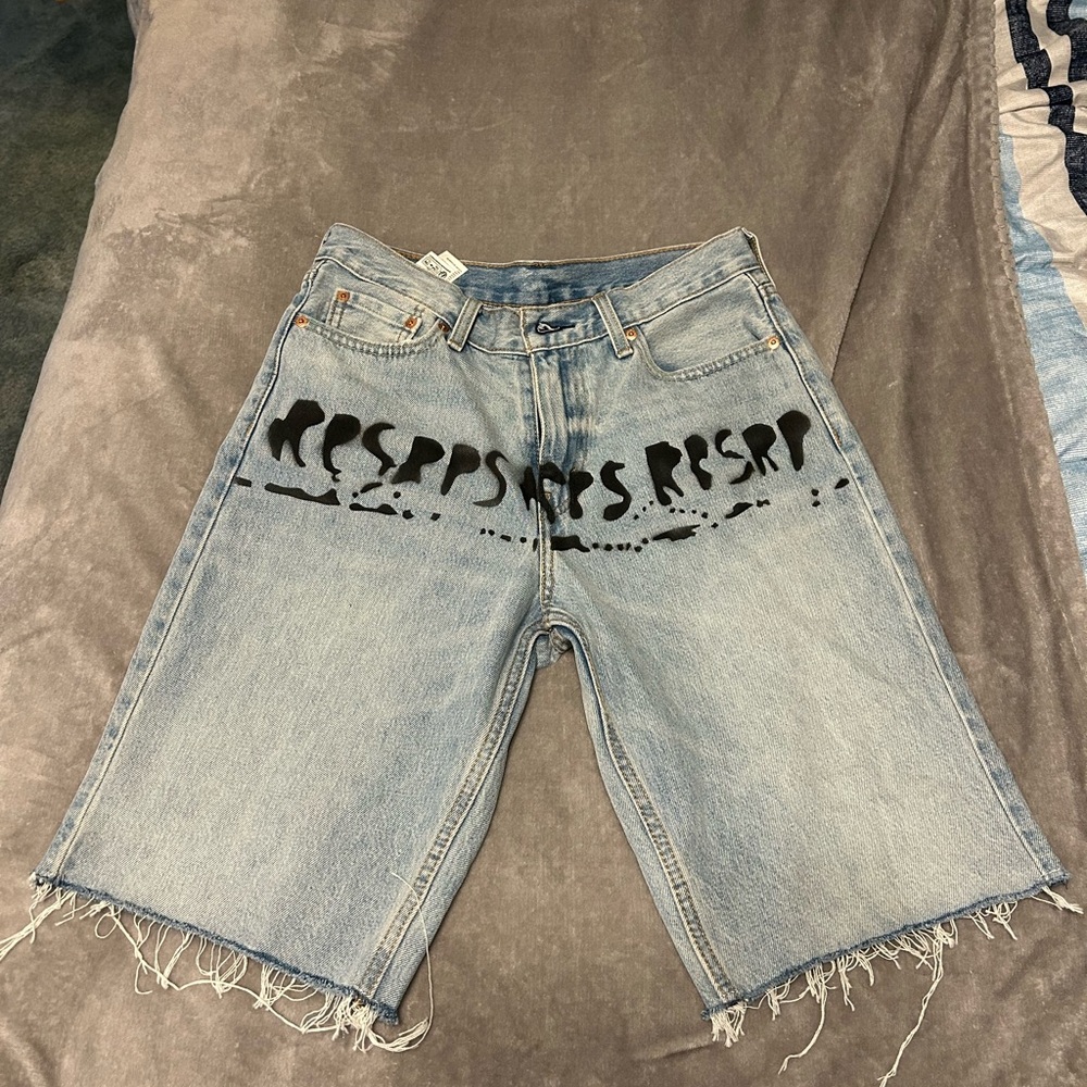 Levi's Light Blue Men’s Denim Shorts
